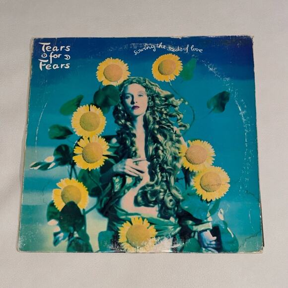 Vintage Tears for Fears Sowing the Seeds of Love Vinyl Record LP 1989 Album 12" - Picture 1 of 9